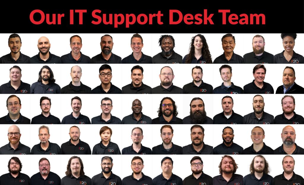 Our IT Support Desk Team